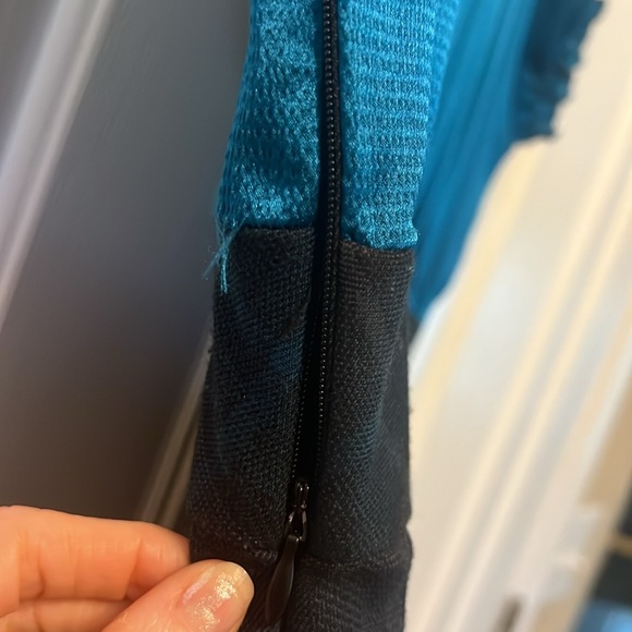 EUC Heart Soul Teal and Black Plaid Dress size medium - Picture 6 of 9